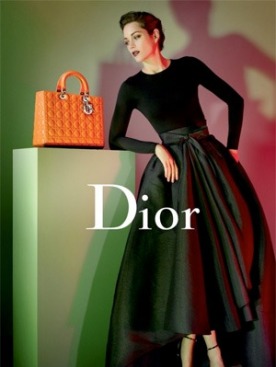 Марион Котийяр в новой кампании Lady Dior